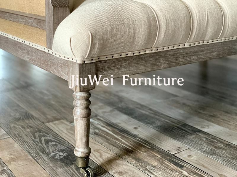 Antique Reproduction Sofas Chesterfield Fabric Sofa for Living Room Furniture/Lounge Sofa