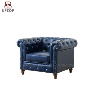 New Design Grace Home Sofa Seating Leather Sofa (SP-KS316)