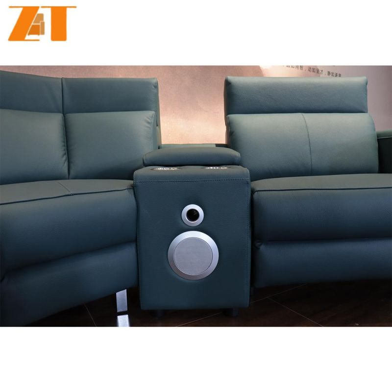Customized Leather European Light Luxury Sofa Set Living Room Sofa