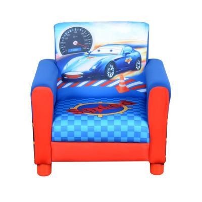 Car Printing Mini Kids Sofa Baby Room Furniture