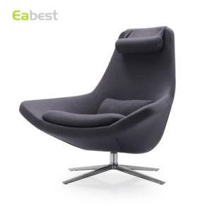Home Hotel Furniture Living Room Fabric PU Corner 1 Seat Sofa