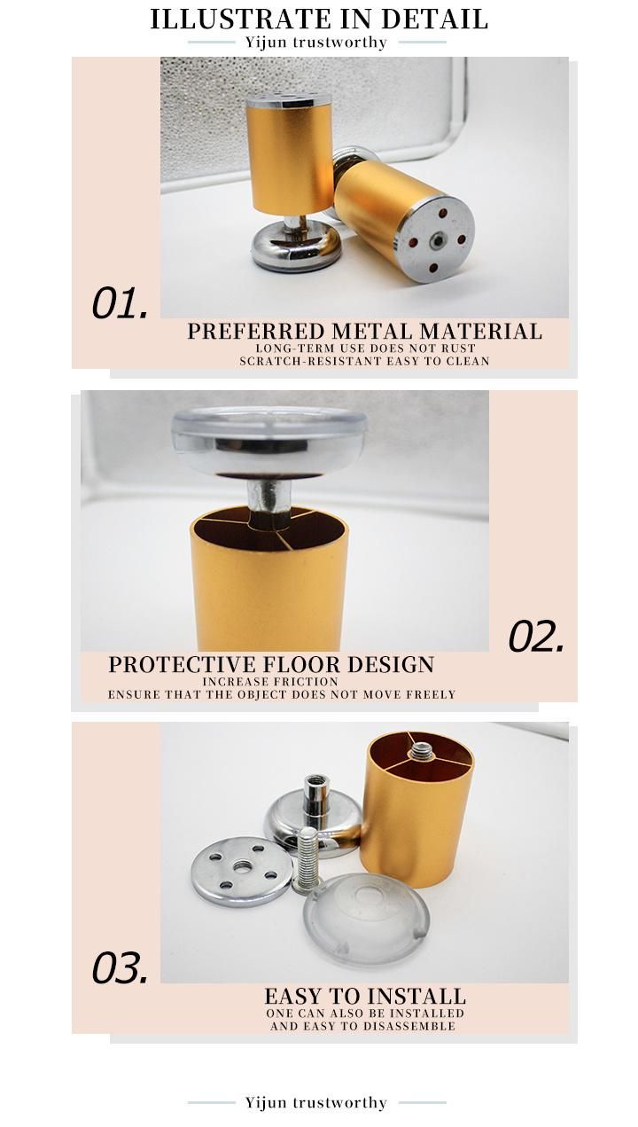 Metal Furniture Accessories Sofa Feet Legs