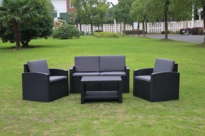 PP Injection Mould Plastic Garden Furniture Outdoor Sofa