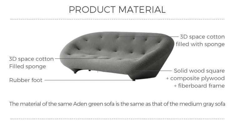 China European High Back Furniture Hotel Home Living Room Leisure Modern Sofa Tbs021