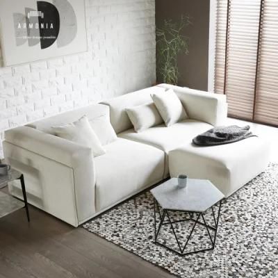 Modern Home Furniture Set Leisure Living Room Fabric Sofa
