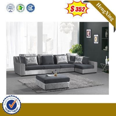 Modern European Style Noble Home Furniture Large L Shape Sectional Fabric Sofa