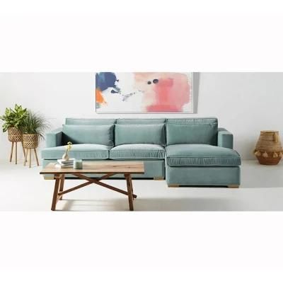 Upholstery Furniture Modern Couch Sectional Sofa L Shape Sofa for Living Room