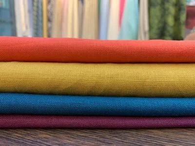 100% Woven Linen 6s*6s Fabric for Curtain, Sofa, Dyed Fabric, Yarn Dyed Fabric, Printed Fabric, White Fabric, Pfd
