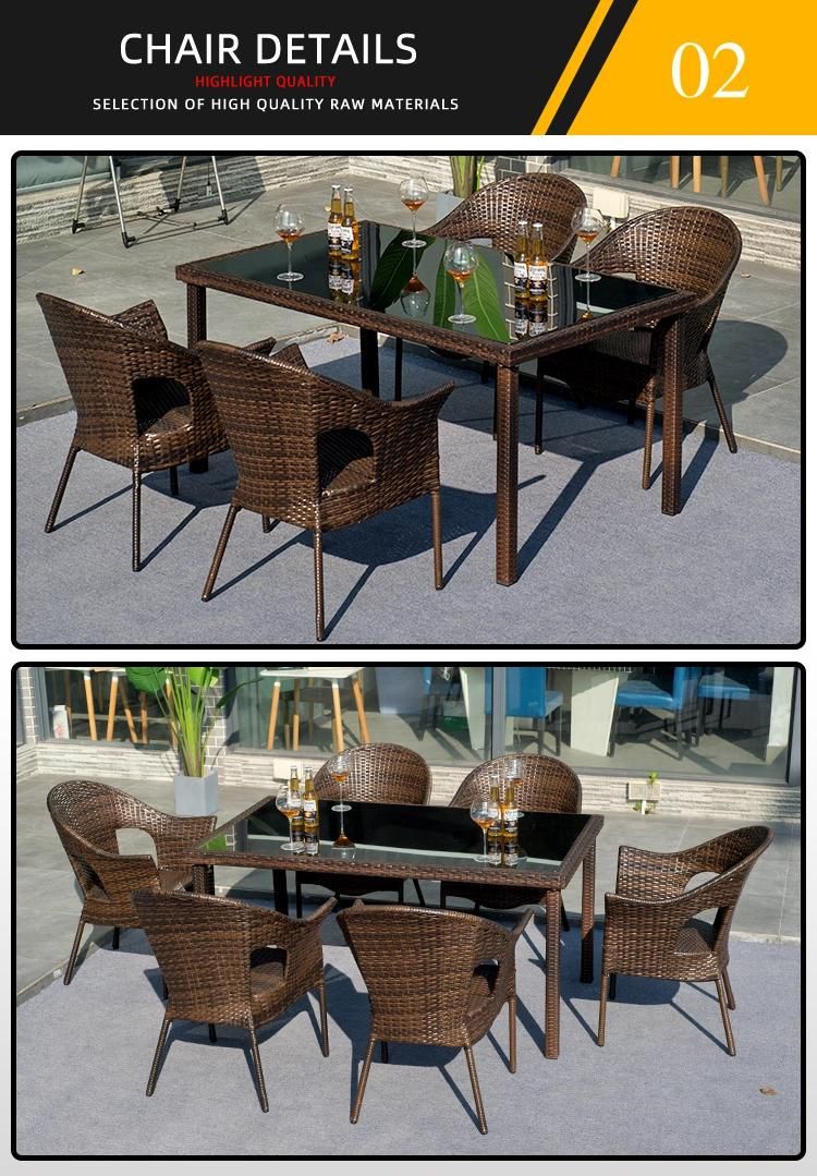 Fashion Outdoor Garden Rattan Furniture Sofa