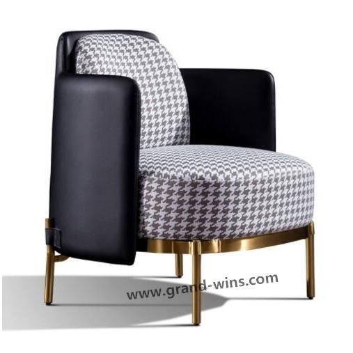 Wholesale Modern Upholstery Lounge Leisure Sofa Chair for Hotel Lobby