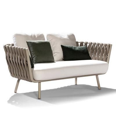 Outdoor Rope Woven Sofa Beach Balcony Sofa Garden Sofa