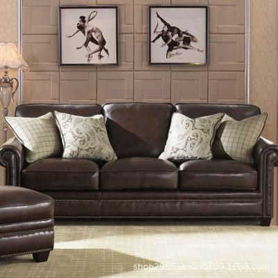 Customizable Luxury High-End Modern Contemporary Sectional Leather Sofa