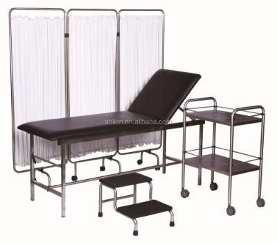 Stainless Steel Medical Furniture Set Medical Examination Couch