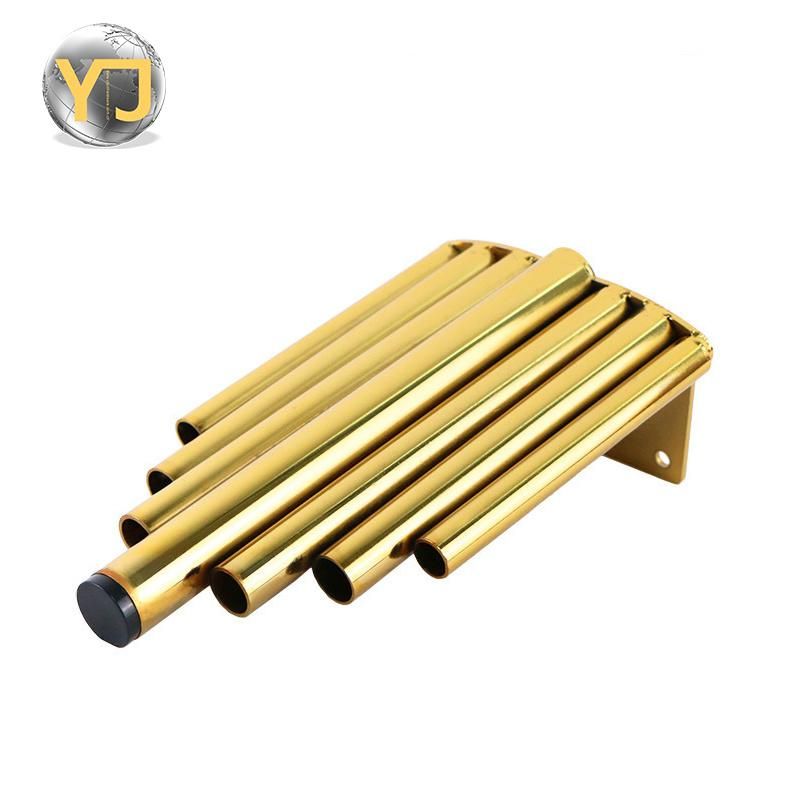 Gold Color Latest Design Corner Sofa Furniture Table Legs