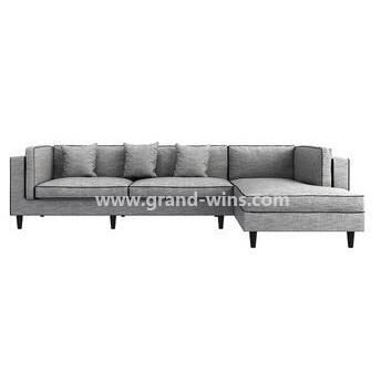 Home Office Hotel L Shape U Shape Sectional Modular Corner Sofa